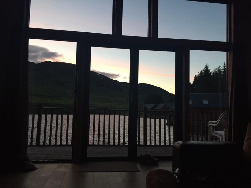 Lodge 9 Glengoulandie Lodges 애버펠디 외부 사진