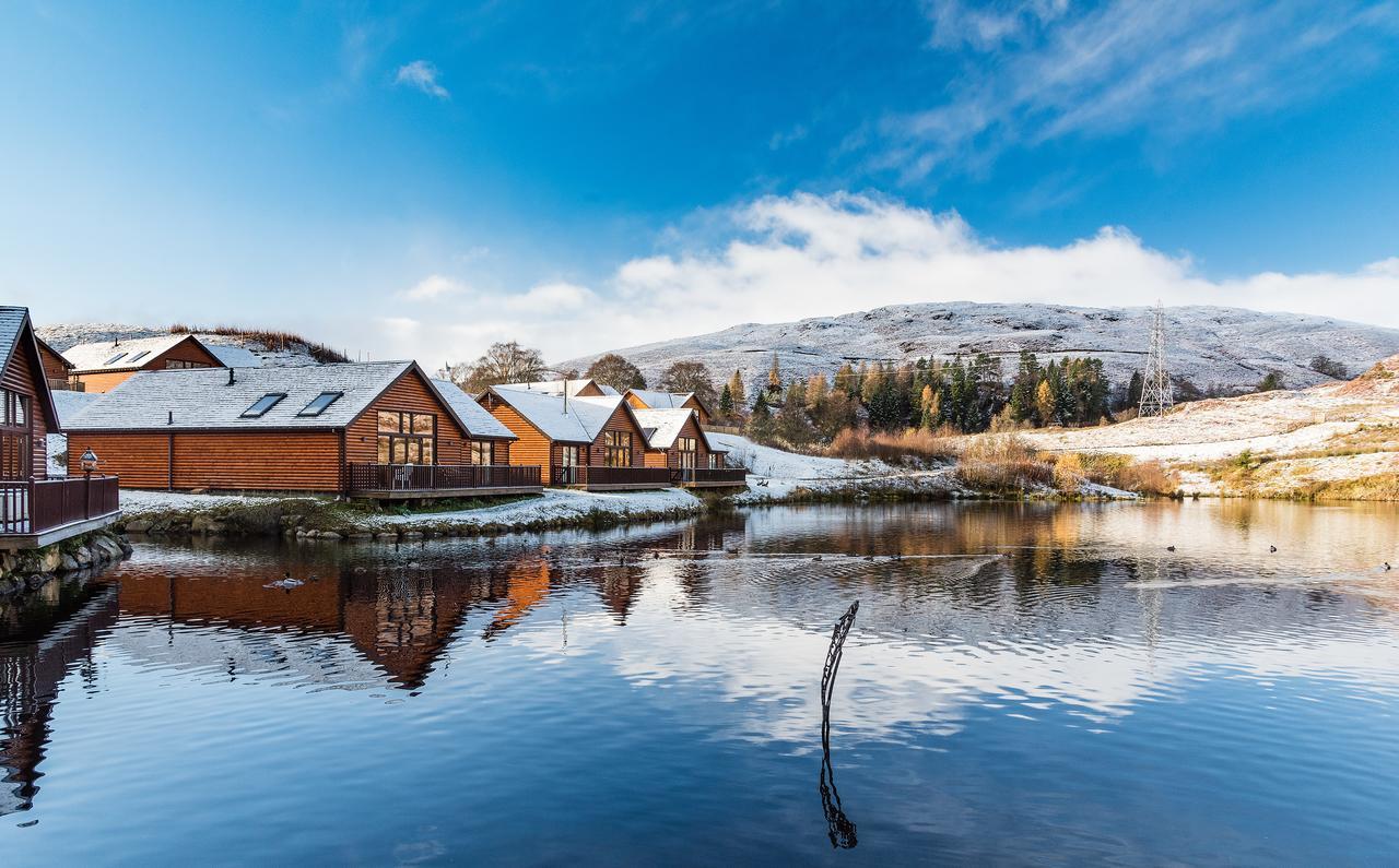 Lodge 9 Glengoulandie Lodges 애버펠디 외부 사진