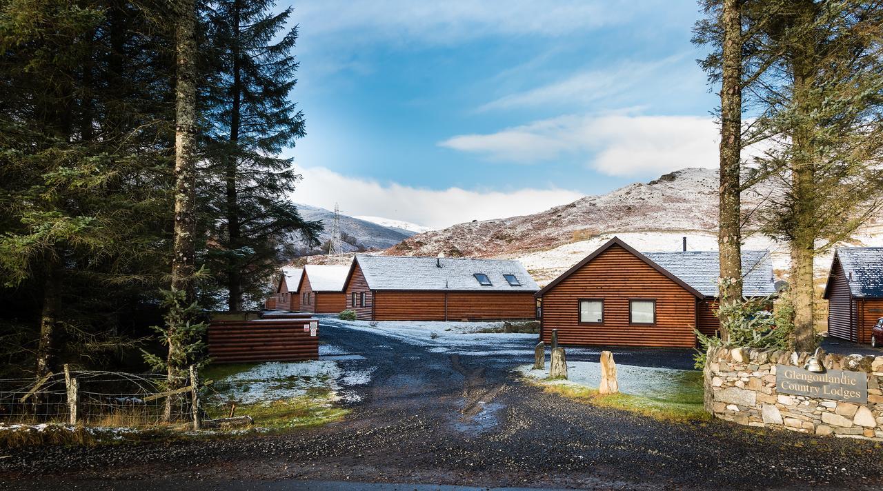 Lodge 9 Glengoulandie Lodges 애버펠디 외부 사진